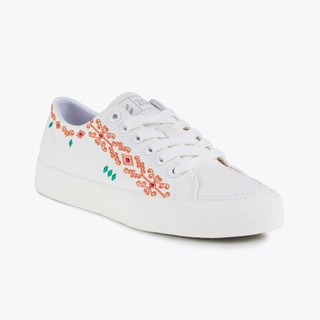 Giày Vải Thêu Hoạ tiết dân tộc ZOE Cham Sneaker Canvas Nam Đế Tăng Chiều Cao Độc đáo và Tinh Tế