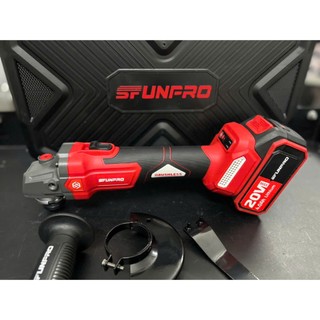 Máy Mài Góc Đĩa 100mm Sử Dụng Pin 21V SFUNPRO ( S20 L100GA ) / Chân Phổ Thông /