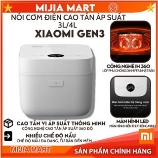  Nồi Cơm Điện Cao Tần Thông Minh Xiaomi  3L - 4L   Nồi cơm điện vi áp suất Mijia. 
