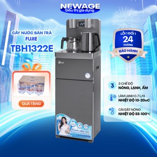 Cây nước nóng lạnh bàn trà cafe FujiE chính hãng, máy nước nóng lạnh bình âm cài đặt nhiệt độ sôi