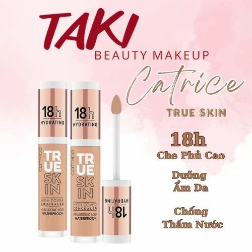 Che Khuyết Điểm Catrice True Skin High Cover Concealer 18h Hydrating 4.5g