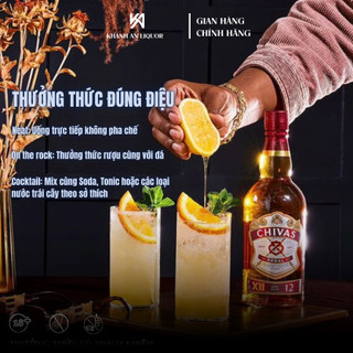 [CHÍNH HÃNG] BỘ SẢN PHẨM CHIVAS REGAL 12 YEARS 40% 700ML