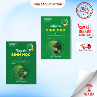 Sách - Tổng ôn Sinh học (Theo chương trình SGK mới) - Tập 1+2 - MOONBOOK