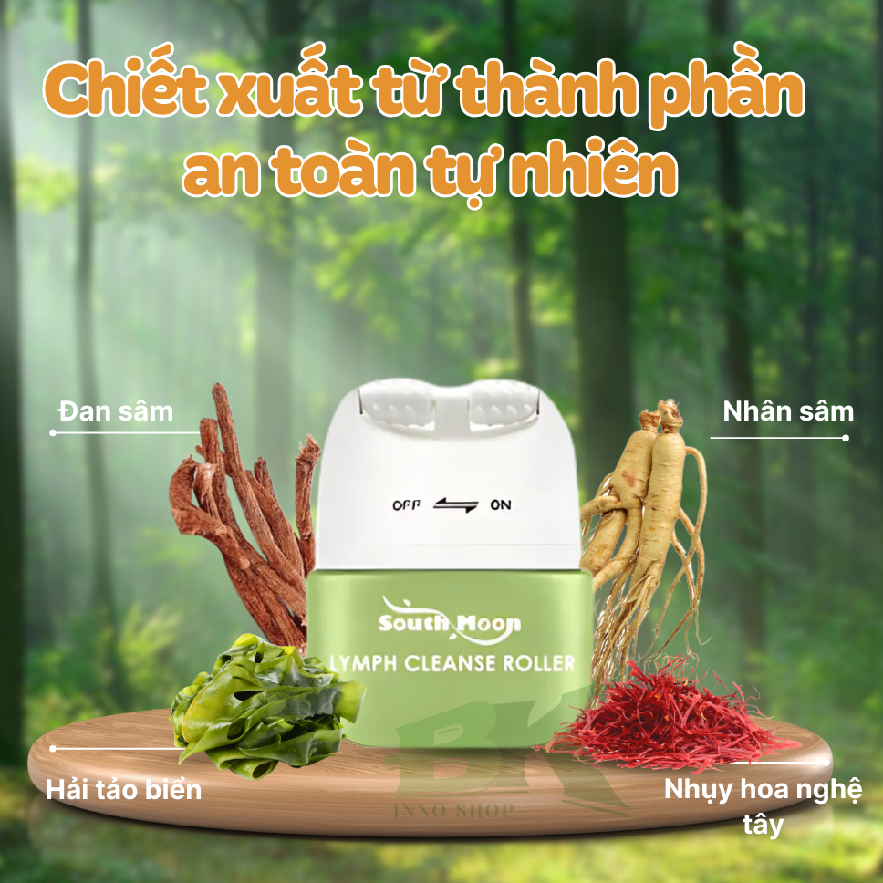 Kem Lăn Massage U Tuyến Giáp Thảo Dược SOUTH MOON 50GR Tiêu U Viêm Tuyến Giáp, Cường Giáp, Bướu Cổ, Basedown | BK INNO