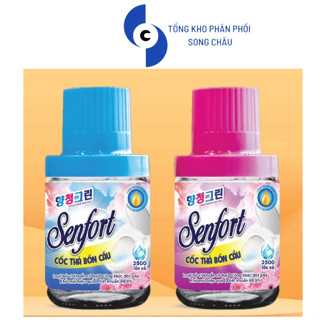 Combo 3 lọ Thả Bồn Cầu Senfort 180Gr Khử Mùi Diệt Khuẩn Tiện Lợi Thay Thế Viên Thả Bồn Cầu Giúp Toilet Luôn Sạch Thơm