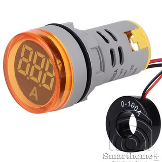 Đèn Báo Dòng Điện AC 100A Tủ Điện Phi 22 A22-AC