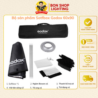 Sotfbox (lồng tản sáng) chữ nhật 60x90cm chính hãng Godox siêu bền