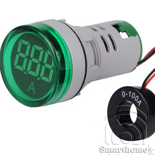 Đèn Báo Dòng Điện AC 100A Tủ Điện Phi 22 A22-AC
