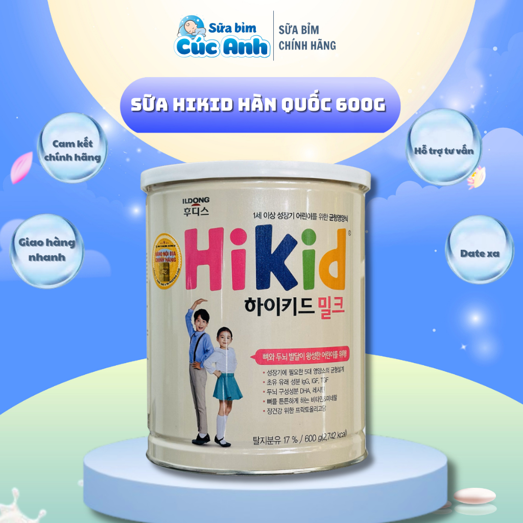 Sữa Hikid Hàn Quốc