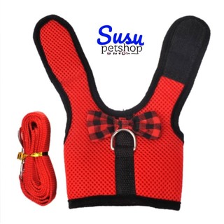 Đai đeo + dây dắt cho Thỏ, Mèo và Bọ