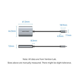 Thiết bị chia gộp cổng HDMI Vention | Baseus 2 chiều có MST xuất 2 màn hình cho MAC