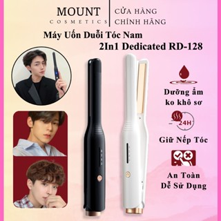 Máy uốn tóc nam nữ 2in1 Dedicated RD-128 máy tạo kiểu tóc mini, ép side tóc nam đa năng,máy duỗi tóc