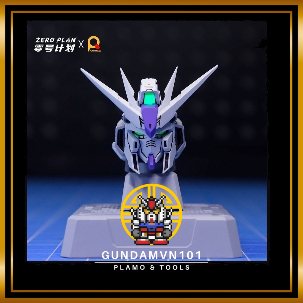 MÔ HÌNH ZERO PLAN 1/100 HI-NU HEAD (MG / V-TIGER / SKY DEFENDER) - đầu thay thế lắp ráp keycap hi nu
