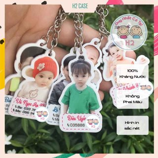 Móc Khoá Mica Chống Nước in ảnh Cắt Viền (in theo yêu cầu)