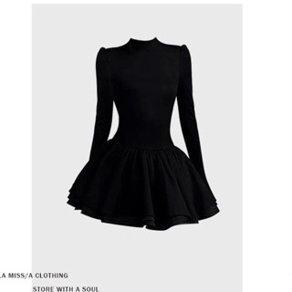 ĐẦM HELA, VÁY LEN BODY, VÁY XÒE 2 TẦNG Nữ Dress