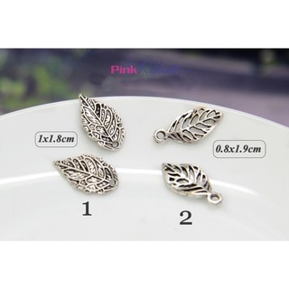 *SET 2C/5C-Cành lá mạ kim link 4/18 phụ kiện thời trang, gắn phụ kiện tóc, làm phụ kiện nơ bờm kẹp tóc, DIY, handmade