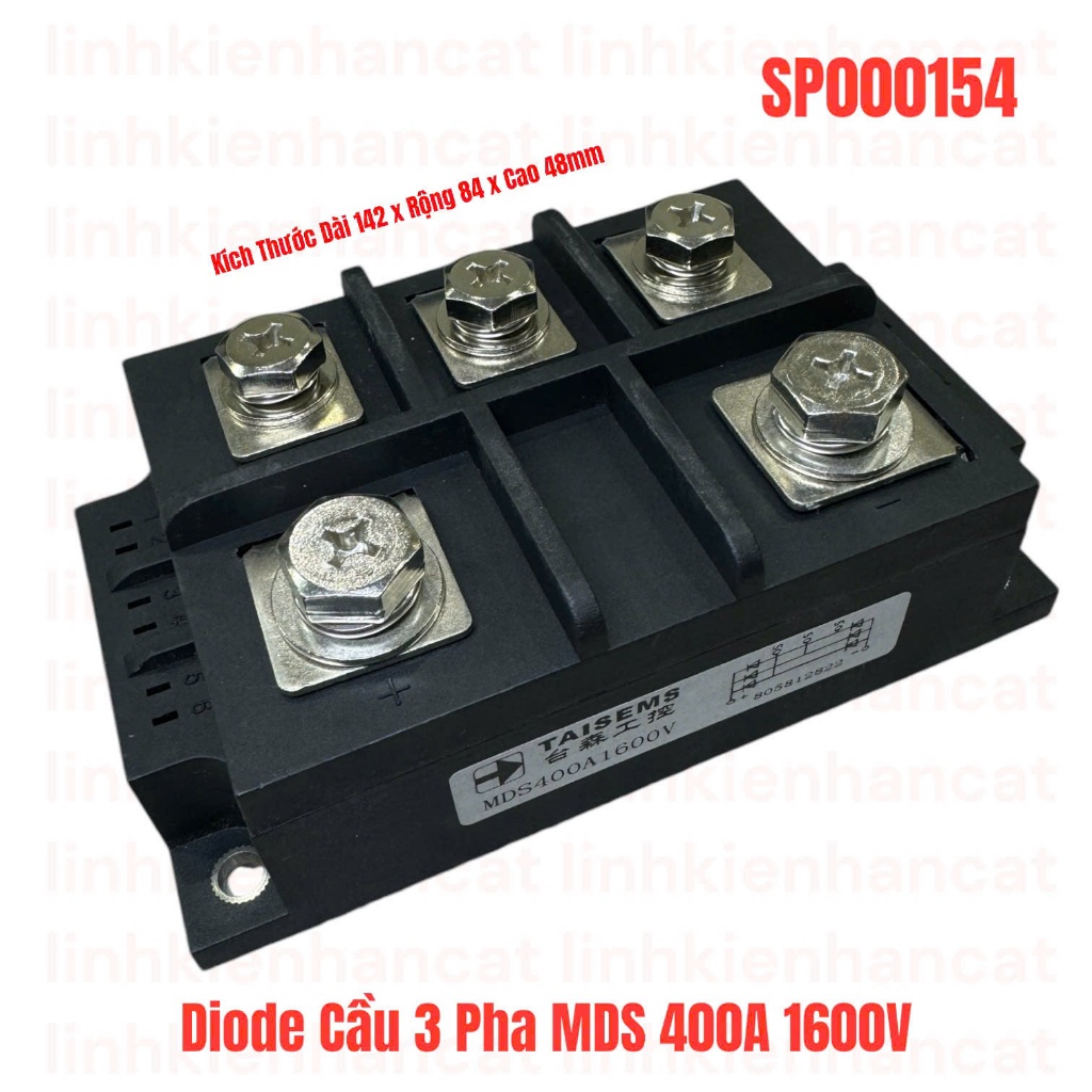 Diode Cầu 3 Pha MDS 400A 1600V