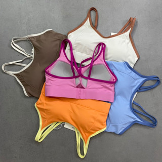 [Hàng qc loại 1] Áo tập cài sau mút đúc bra tập gym yoga aerobic pickleball pillates chất lulu mềm mịn thấm hút mồ hôi