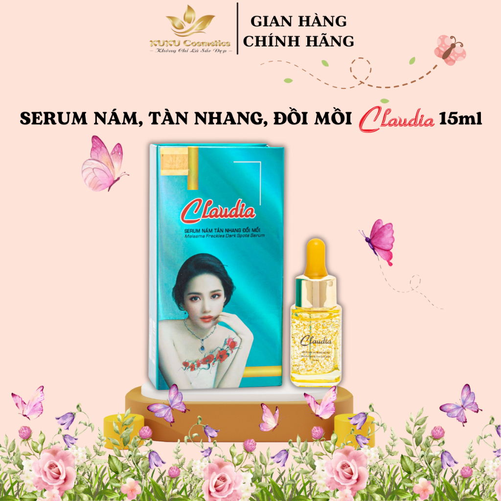 Serum Nám, Tàn nhang, Đồi mồi Claudia