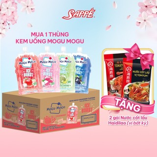 [MUA THÙNG 36 GÓI TẶNG 2 GÓI CỐT LẨU HAIDILAO] Kem Uống Thạch Dừa Mogu 150ml