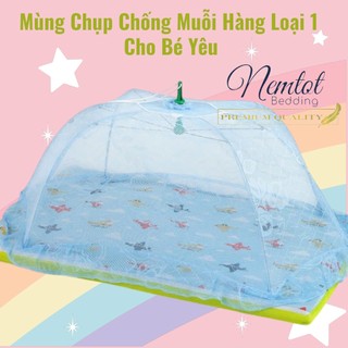 🎈SIÊU ĐẸP🎈 Mùng Chụp Chống Muỗi Cho Trẻ Sơ Sinh, Màn Chụp Voan Thái Loại 1 Giá Rẻ _ Nemtot Bedding