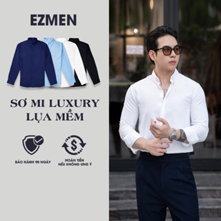 [ DEAL MỚ BÁN ] Sơ Mi Ghim Cổ, Chất Vải Lụa, Mềm Mịn Chống Nhăn Tốt TD001