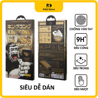   KingKong  Cường Lực Trong Suốt Chính Hãng iPhone X đến iPhone 16 Pro Max 