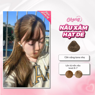 Thuốc Nhuộm Tóc Màu NÂU XÁM HẠT DẺ Không Tẩy | Chenglovehair, Chenglovehairs