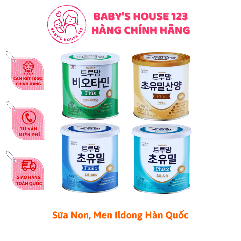 Men Vi Sinh / Sữa Non Ildong Plus 1 / Sữa Non Ildong Plus  2 / Sữa Non Dê Plus Ildong Hàn Quốc - Hộp