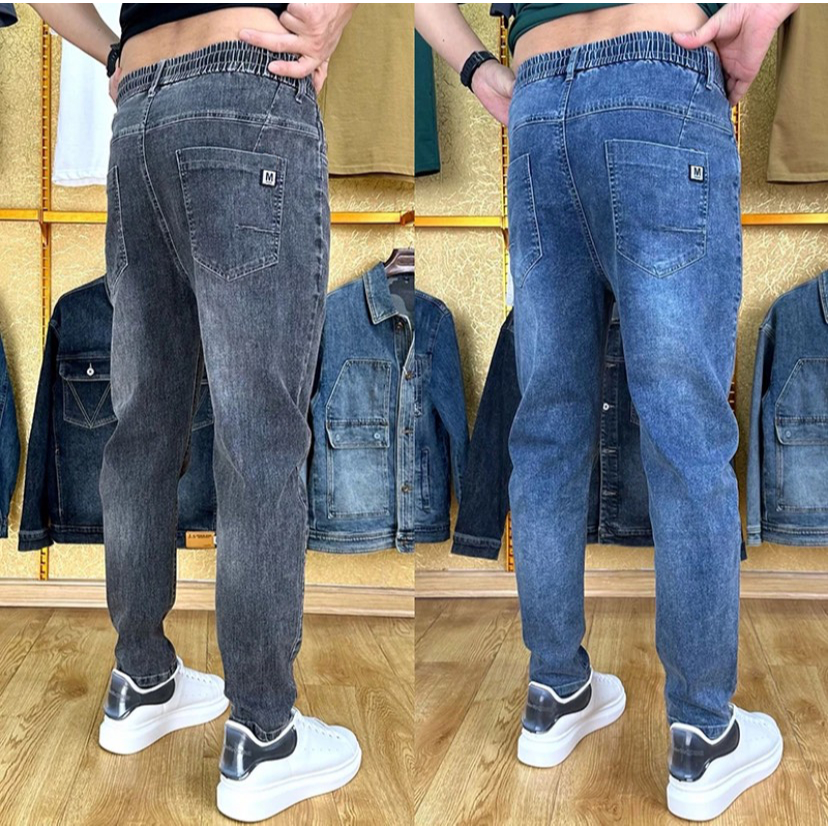 Quần jean nam phong cách đơn giản dễ mặc MIX JEAN quần bò nam thêu hoạ tiết ở túi
