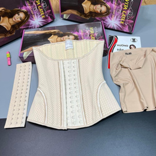 [MIỄN PHÍ THANH NỚI+ÁO LÓT] ĐAI VITALATEX thế hệ mới mở hông gen hết mỡ lưng nách{Latex chính hãng, giảm mỡ}