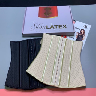 Đai Slim latex thông hơi 25 xương, dài 26 cm,29cm hàng cao cấp chuẩn châu Âu ( TẶNG áo lót liner + thước dây )