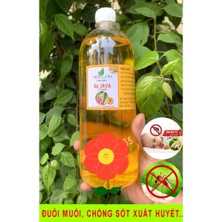 Tinh dầu sả Java đậm đặc ,thơm lừng đuổi muỗi, kiến và côn trùng - HOA LINH (  Chai trong) -TẶNG VỎ CHAI NHỰA XỊT