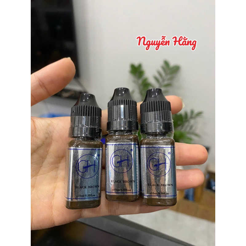 Mực phun và khắc lông mày phun xăm GH