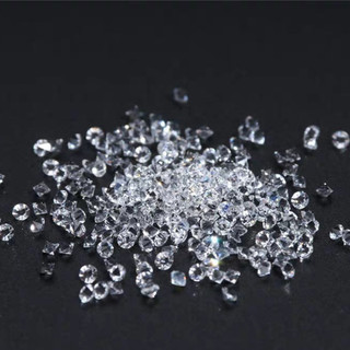 Đá rắc móng nail màu trắng