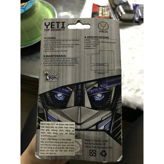 Khoá Đĩa xe máy yeti