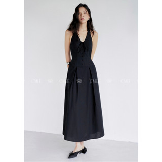   C'MEE  ĐẦM YẾM CỔ V DÁNG DÀI AUDREY DRESS 