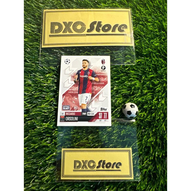 [ CHÍNH HÃNG ] - 1ST EDITION - TOPPS MATCH ATTAX 2025 - RICCARDO ORSOLINI (BOLOGNA)