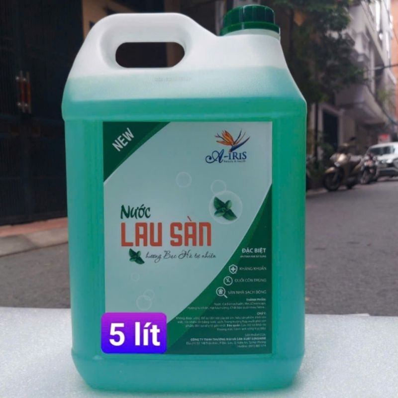 Nước lau sàn Nhài nhật  A-IRIS can 5 lít