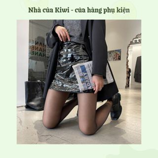 Quần tất lưới mỏng màu đen nhiều mẫu