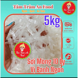 5kg BÁNH TRÁNG SỢI MỎNG dùng trộn Chất Bánh Ngon