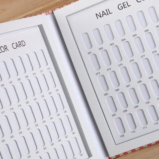 Sổ móng mẫu nail , sổ trưng bày móng ( 120 mấu)