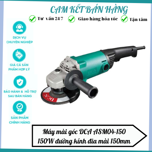 Máy mài góc 150mm 1500W DCA ASM04-150