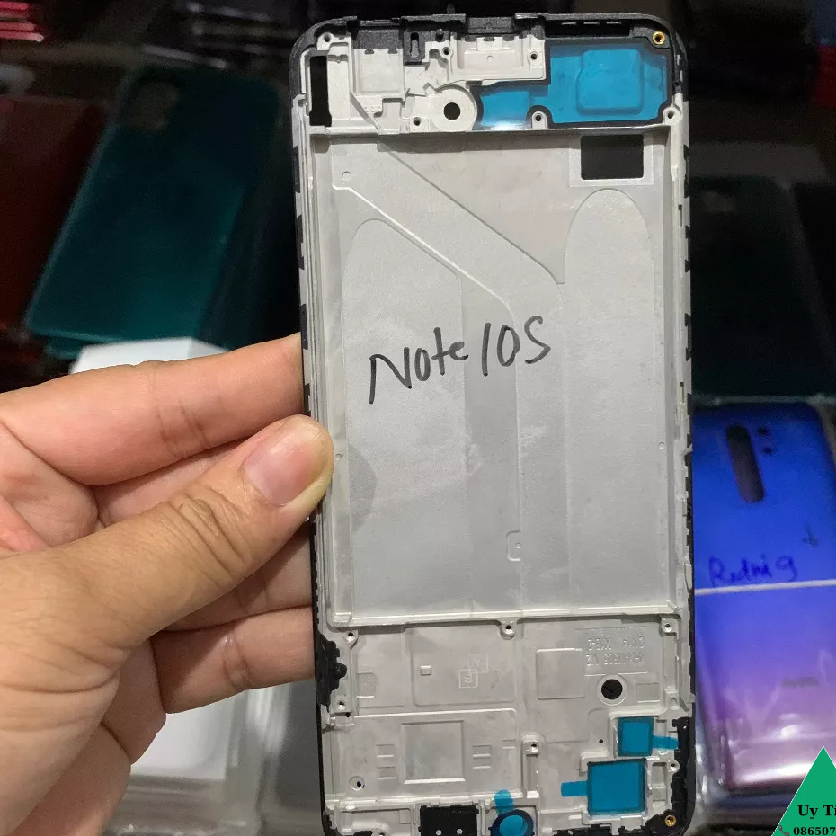 khung sườn đỡ màn hình redmi note 10S ZIN