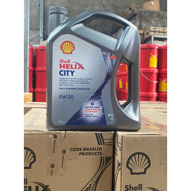 HOT.SHELL HELIX CITY 5W30 API SP.GF-6A.can 4L tổng hợp toàn phần