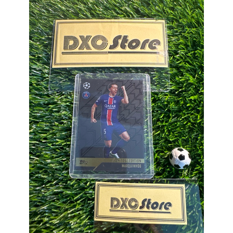[ CHÍNH HÃNG ] - BLACK EDGE EDITION - TOPPS MATCH ATTAX 2025 - MARQUINHOS (PSG)