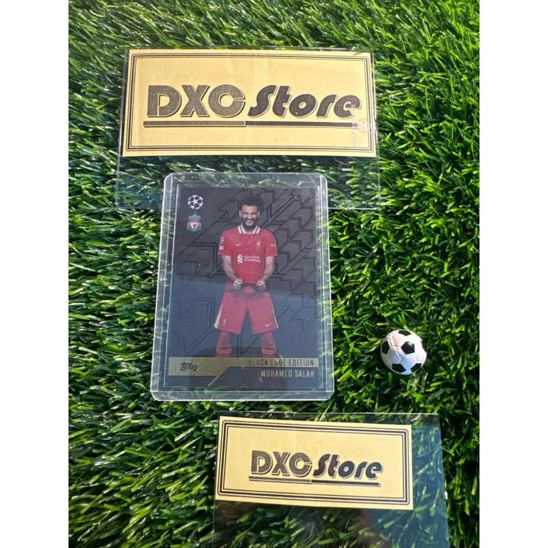 [ CHÍNH HÃNG ] - BLACK EDGE EDITION - TOPPS MATCH ATTAX 2025 - MOHAMED SALAH (LIVERPOOL)