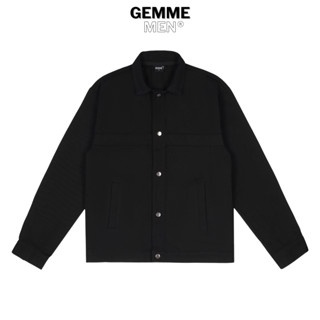 Áo jacket kaki big size GEMME MEN, chuẩn form, sang trọng, thanh lịch, Big Size 55 - 150kg