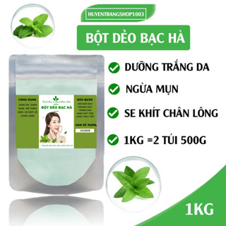 Sỉ 1KG Bột mặt nạ tươi colagen trắp mặt trắng sáng da tinh chất bạc hà cao cấp