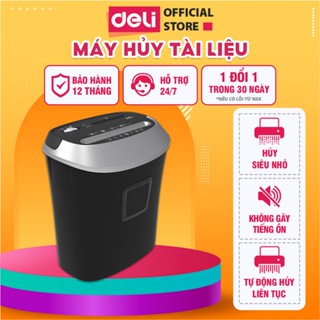 Máy Hủy Tài Liệu Deli E994x Cao Cấp, Máy Hủy Giấy Tờ Card CD Cho Doanh Nghiệp, Văn Phòng, Nhà Trường